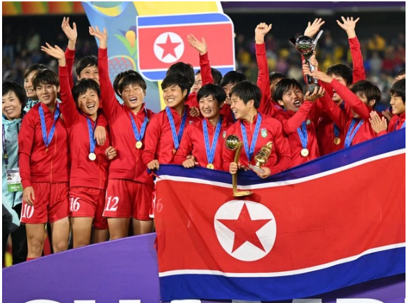 kqbd lu CHDCND Triều Tiên lần thứ 3 vô địch World Cup U20 nữ